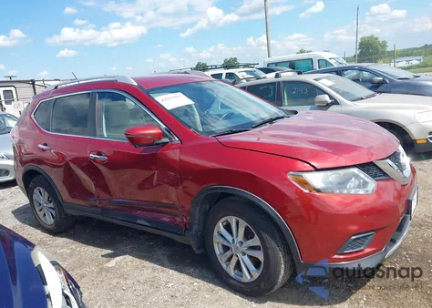 2016 Nissan Rogue Sv from USA, damaged, VIN KNMAT2MV1GP619415